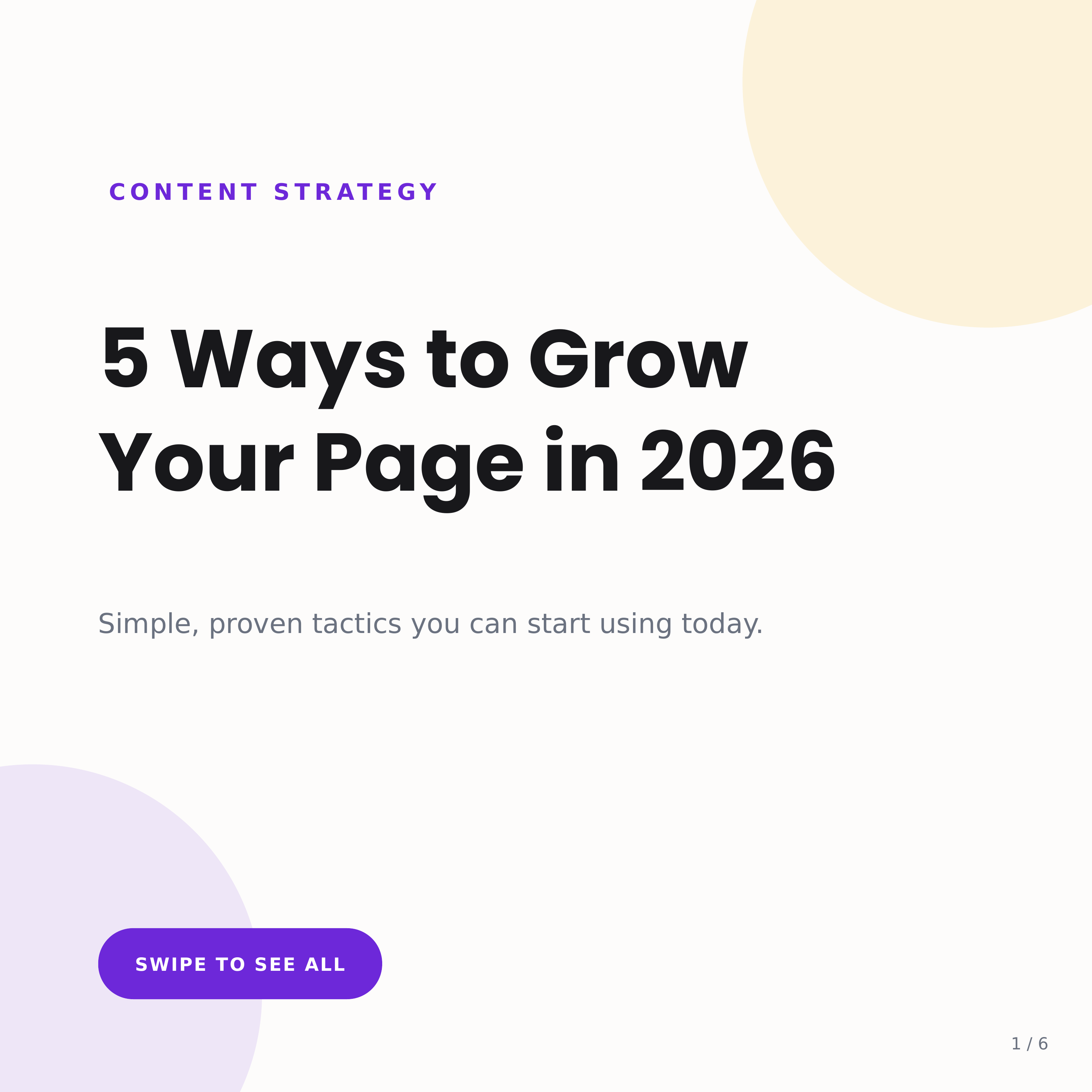 Swipe — Instagram Carousel Template Pack